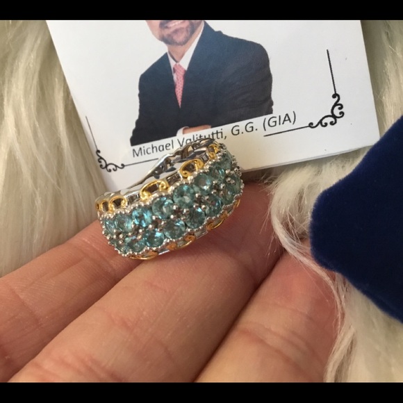 Michael Valitutti (Gems en Vogue ) 2.64 TCW Natural Gemstone Ring, 7 - Picture 6 of 13